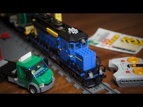 Lego City 60052 Cargo Train Speed Build