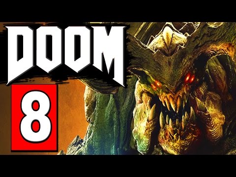 Doom 4 Walkthrough Part 8 CYBERDEMON BOSS FIGHT Mission Reclaim the Crucible