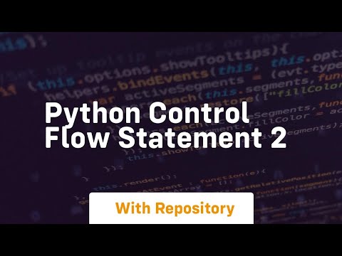 Python Control Flow Statement 2