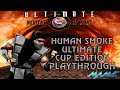 Ultimate Mortal Kombat 3 Human Smoke Ultimate Cup Edition Playthrough MAME 1080p 60fps