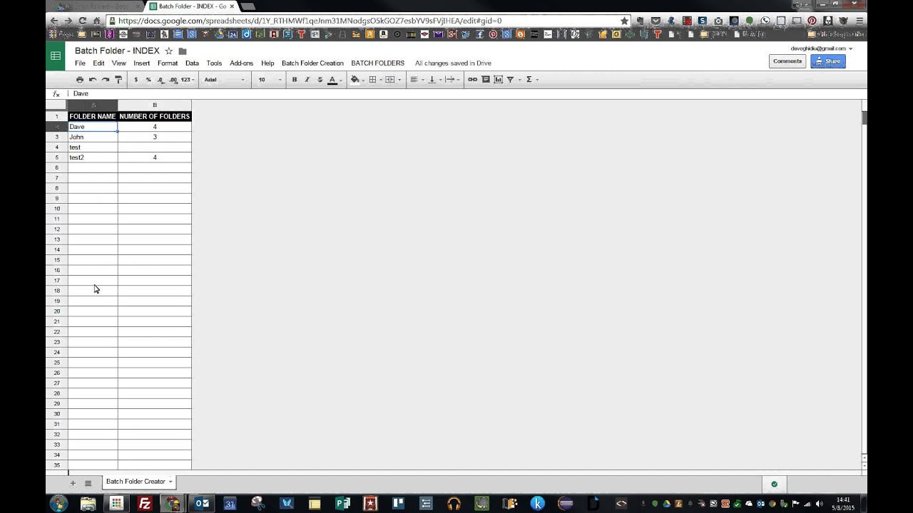 Batch Folder Creator