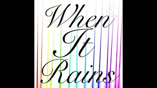When it rains by glies Edward Palmer