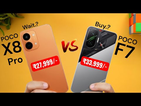 Poco F7 vs Poco X8 Pro Which is Best to Buy in 2026 🔥🔥🔥🔥 #pocof7 #pocox8pro 