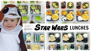 Fun STAR WARS Themed Lunches for KIDS! 🌌 Bunches of Lunches