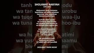 Download lagu Sholawat Nariyah Tanpa Musik Lirik Latin, 101 mp3