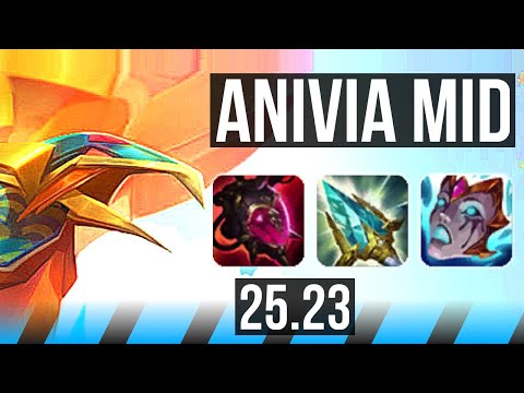 ANIVIA vs YASUO (MID) | 15/2/14, 44k DMG, Rank 7 Anivia, Legendary | NA Grandmaster | 25.23