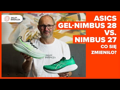 Buty Asics Gel-Nimbus 28 M Granatowo-Białe