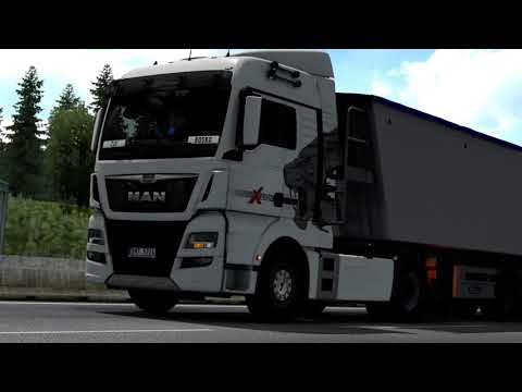ETS2 MAN TGX 18.440 Strasbourg - Frankfurt am Main