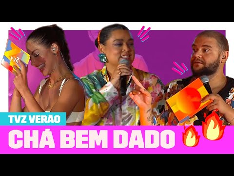 Mari Gonzalez, Preta Gil e Gominho cantam música pra dar um CHÁ no CRUSH! | TVZ Verão