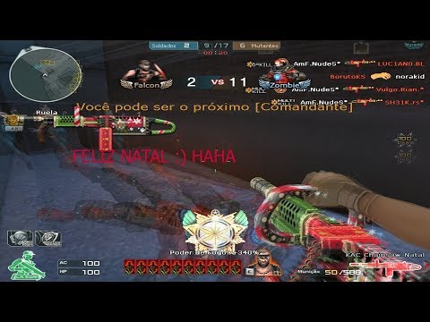 CF AL Heroi x vilarejo KAC Chainsaw-Natal + adaga Laser Natal - Modo Mutante