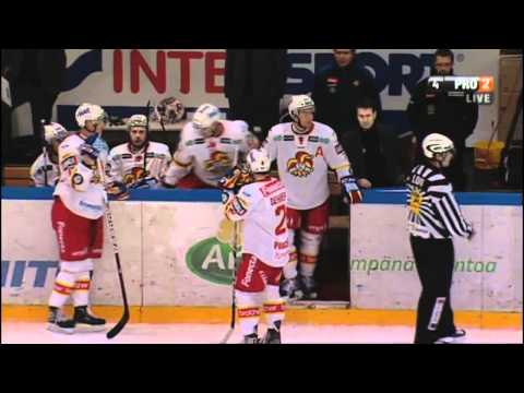JYP-Jokerit 24/2/12 Jarkko Rudi Ruutu jyrää Miika Pussy Lahden