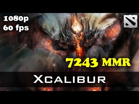 Xcalibur Shadow Fiend 7243 MMR Ranked Dota 2