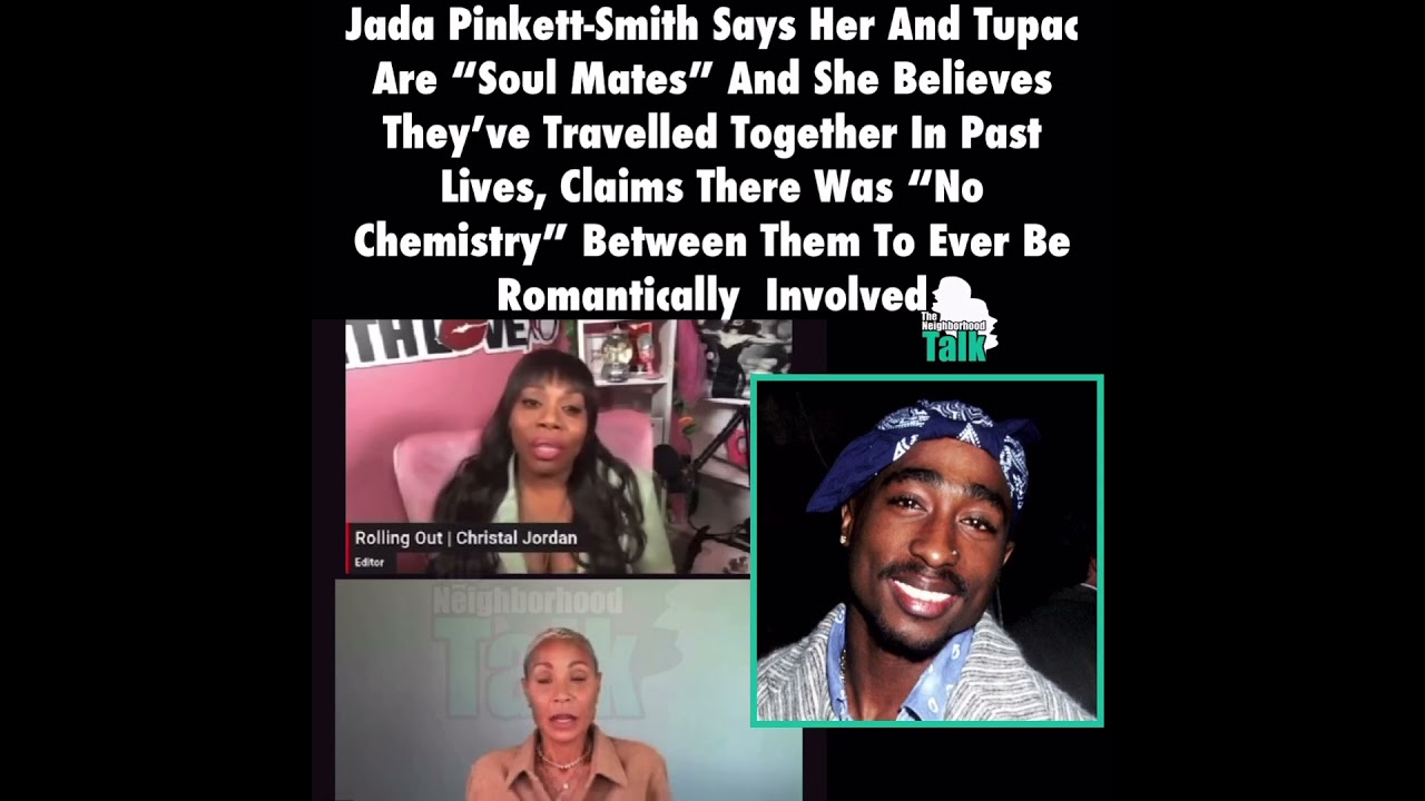 Jada Pinkett-Smilth says TUPAC is her Soulmate #tupacshakur #tupac #willsmith ￼#jadapinkettsmith