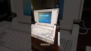 First VGA laptop Compaq SLT/286 #shorts #vintagecomputer