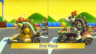 Mario Kart 8 Deluxe | DLC Wave 2 |  50 CC | Bowser vs Dry Bowser