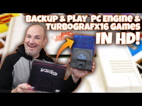 Play ANY PC Engine & TG16 Game with the TerraOnion Super HD System 3