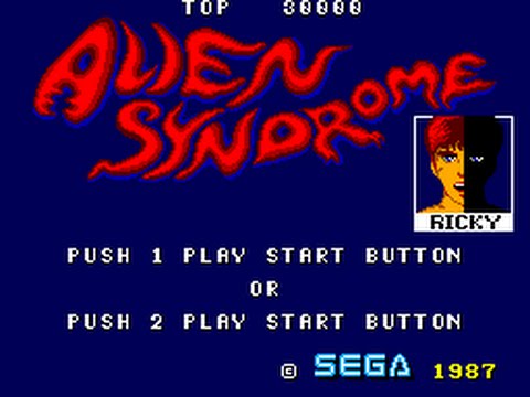 Alien Syndrome Master System