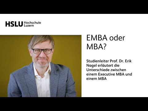 EMBA oder MBA?