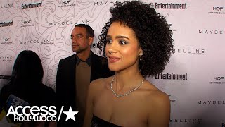 Nathalie Emmanuel Talks Filming 'Game Of Thrones' Season 7 | Access Hollywood