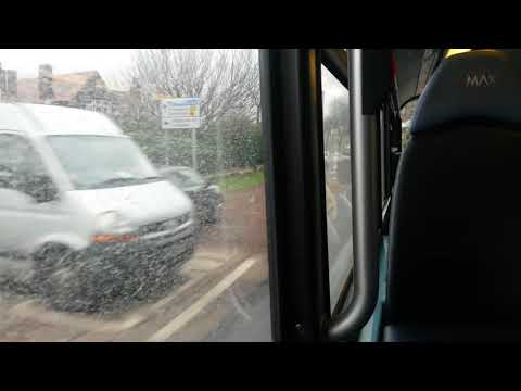 Arriva North East 7427 LJ55BRZ on X12 to Newcastle 26 01 19