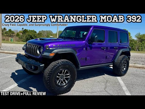 2026 Jeep Wrangler MOAB 392: TEST DRIVE+FULL REVIEW