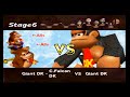 Smash Remix V0 9 7 Classic Mode Beaten With Giant Donkey Kong Normal