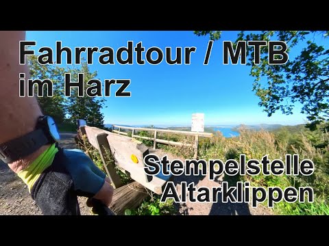 Fahrradtour Mountainbike Wolfshagen - Lautenthal - über die Altarklippen HWN 171 - Tourbeschreibung