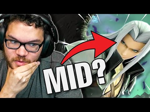 ANALYZING THE MOST MID DLC CHARACTER! | Reacting to Larry's New Sephiroth Vid!