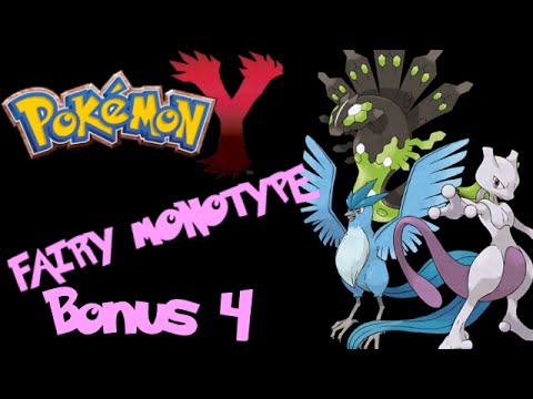 Pokémon Y Fairy Monotype Challenge Bonus 4 - Legendary Hunter