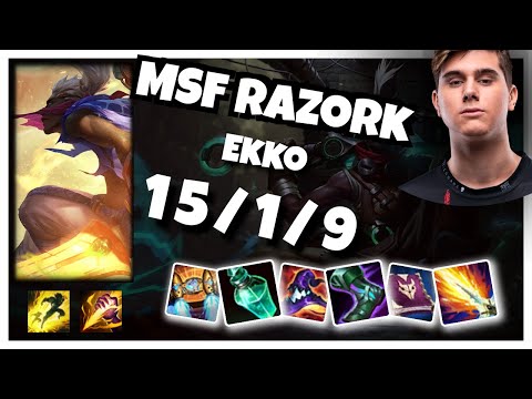 Razork Ekko Jungle S11 10.25 Challenger Replay (15/1/9) - EU