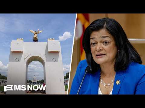 ‘I am celebrating’: Rep. Jayapal shares her hopes for America’s 250th as Trump's fair flops