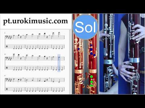 Aulas de Fagote Miley Cyrus - Malibu Curso Aprender Parte#1 um-i372