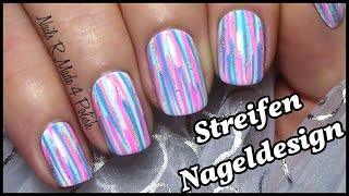 einfaches streifen muster nageldesign kurze ngel mit nagellack lackieren easy nailart short nails - Nagel Lackieren Muster einfaches streifen muster nageldesign kurze ngel mit nagellack lackieren easy nailart short nails - Nagel Lackieren Muster