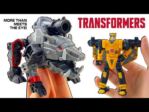 This MEGATRON Turns Into... A PIG?! Transformers TIMELINE Samurai MEGATRON & NINJA BUMBLEBEE Review