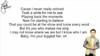 Jonas Brothers Your Biggest Fan Lyrics