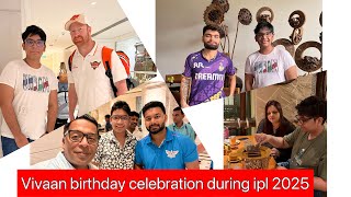 Birthday celebration during ipl at itc sonar Kkr and srh #ipl2025 #kolkataknightriders #trendingnow