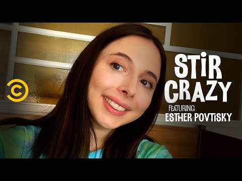 埃斯特-波維茨基討厭 "角質 "這個詞--與喬什-霍洛維茨一起瘋狂攪拌。 (Esther Povitsky Hates the Word “Horny” - Stir Crazy with Josh Horowitz)