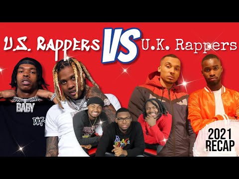 AMERICANS REACT | US RAPPERS vs UK RAPPERS 2021 RECAP