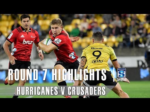 ROUND 7 HIGHLIGHTS: Hurricanes v Crusaders – 2019