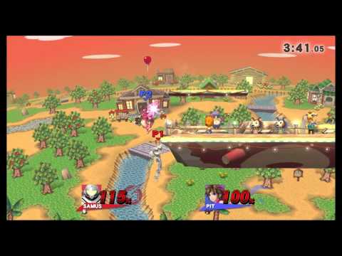 SSB4: Snack (Samus+) vs Snick (Pit+)