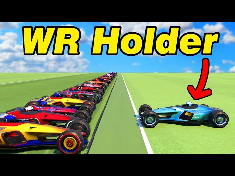 Can 100 Players Beat The Strongest Trackmania Record?