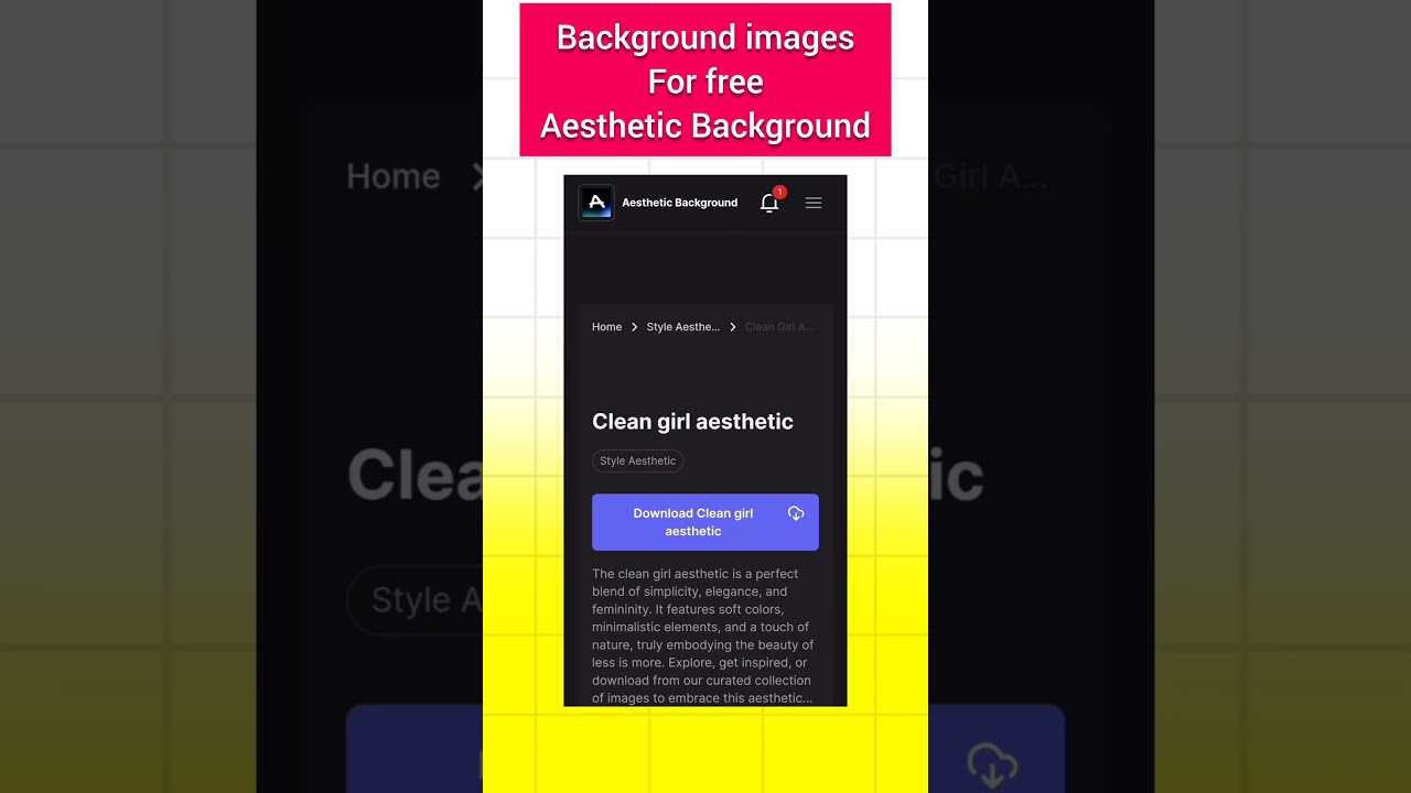 FREE Background images #aestheticbackground #ai #aitools