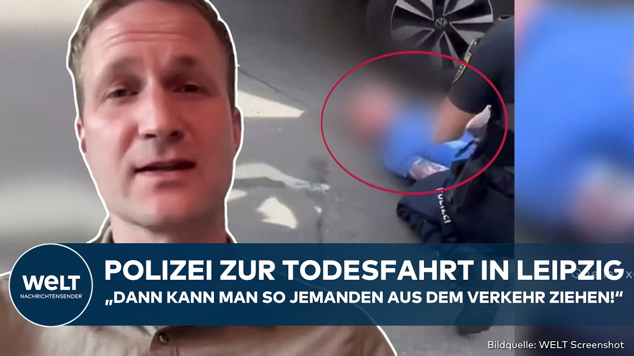 LEIPZIG: Nach Amokfahrt! Polizei äußert sich zum Täter und zur Lage bei der Sicherheit