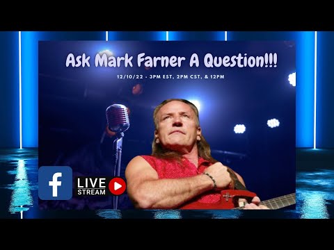 Ask Mark Farner A Question - Mark Farner Answers A Question You've Been Dying To Know!