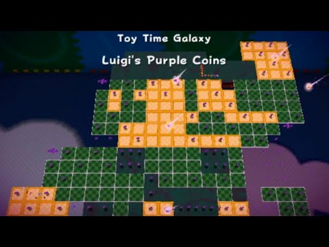 Super Mario Galaxy - All Purple Coin Missions