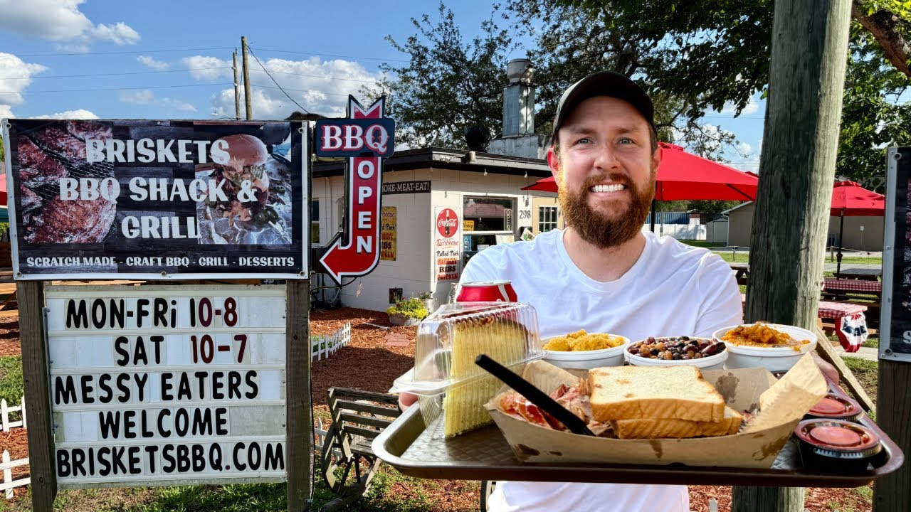 Highly Recommended BBQ at Briskets BBQ Shack