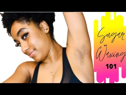 How To Sugar Wax At Home| I Waxed My Armpits | Lala's Dream