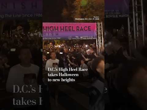 D.C.’s High Heel Race takes Halloween to new heights