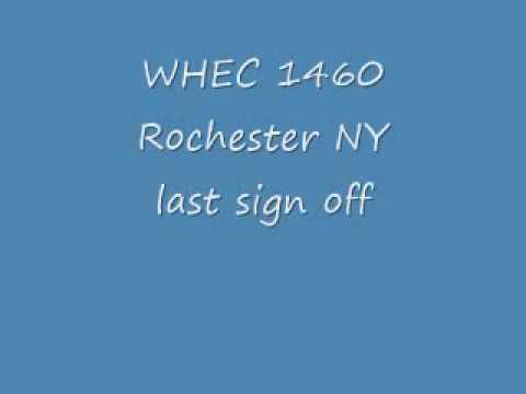 WHEC 1460 Rochester NY  Jan 4 1972  last sign off