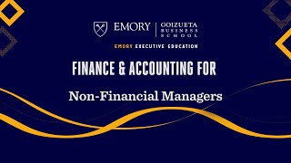 Finance & Accounting for Non-Financial Managers